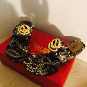 ✨Carlos Santana Toe-Ring Sandals